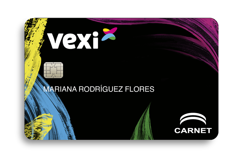 Tarjeta de crédito Vexi Carnet