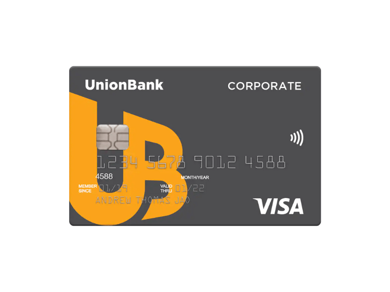 Mag-apply para sa UnionBank Corporate Visa Card ngayon!