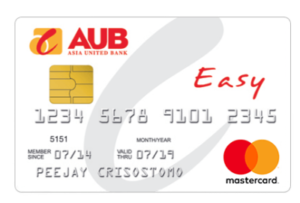 Tuklasin kung paano mag-apply para sa AUB Easy Mastercard.