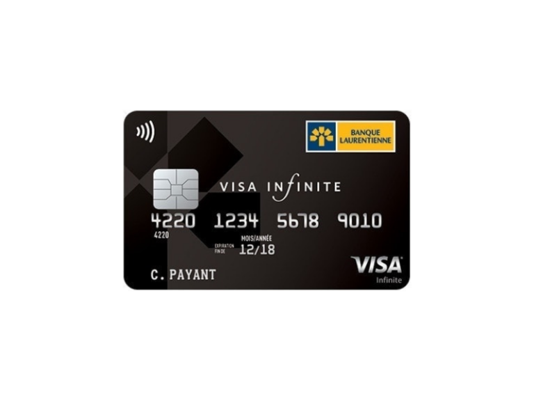 Comment procéder pour demander la carte de crédit Laurentian Bank Visa Infinite ?