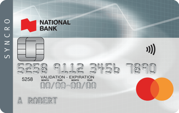 Comment procéder pour faire une demande de la carte National Bank Syncro Mastercard ?