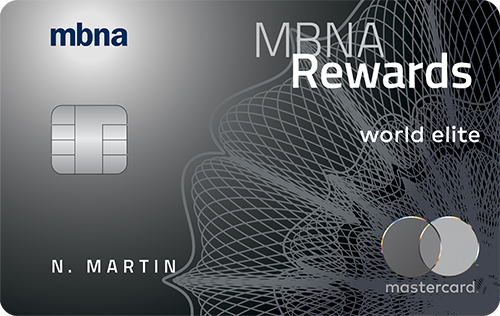 Pour faire une demande de la carte MBNA Rewards Platinum Plus Mastercard