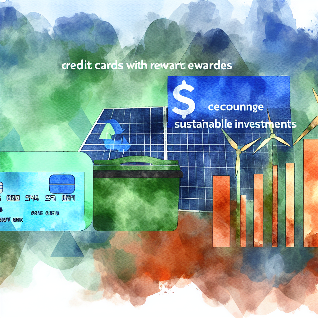 Como os Cartões de Crédito com Recompensas Incentivam Investimentos Sustentáveis