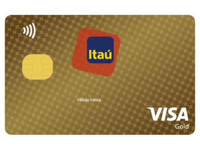 ¡Puedes utilizar la tarjeta de crédito Itaú Gold Visa!